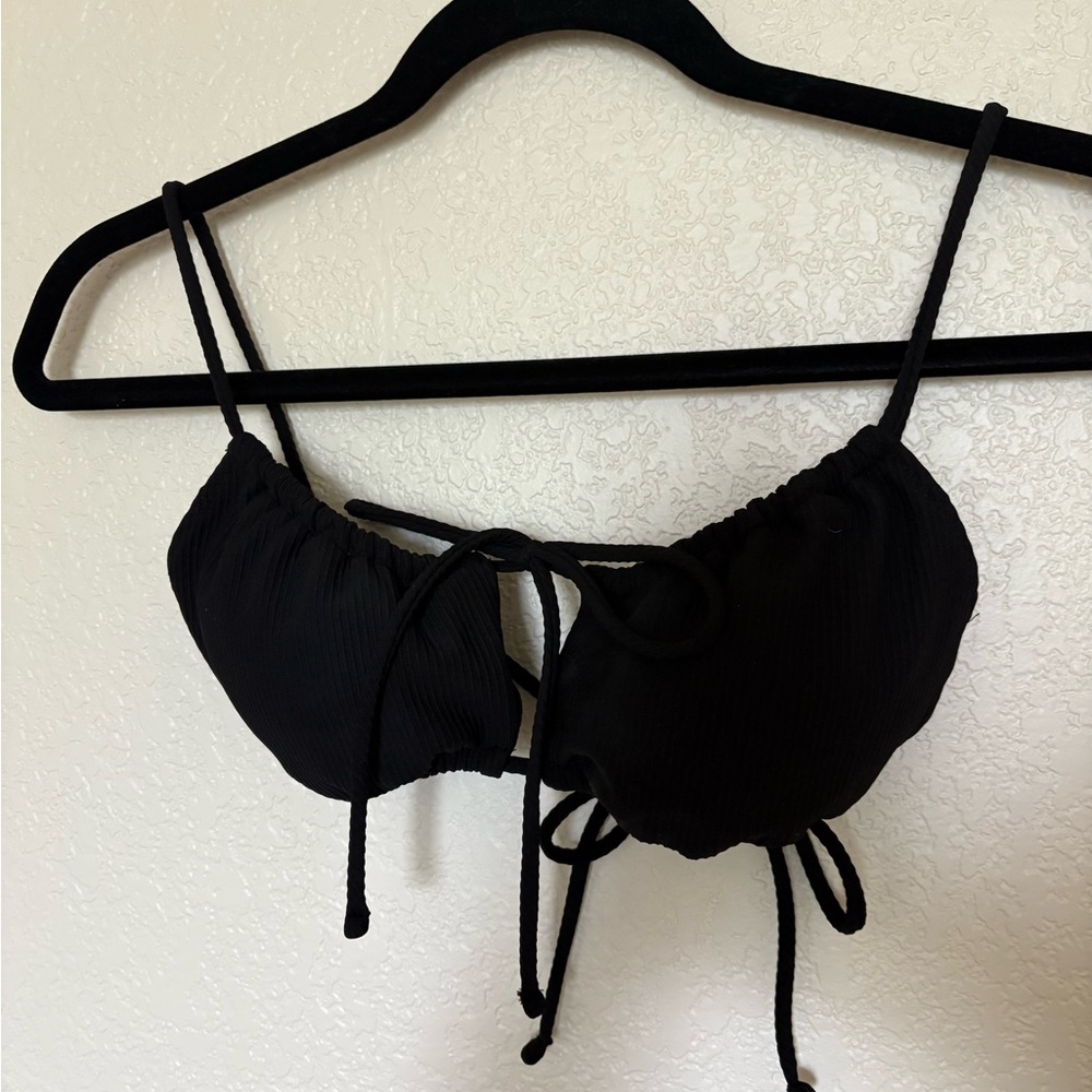 Bozzolo Black Bikini Top